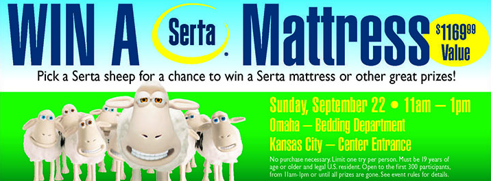 Win A Serta Mattress At Nebraska Furniture Mart Kansas City